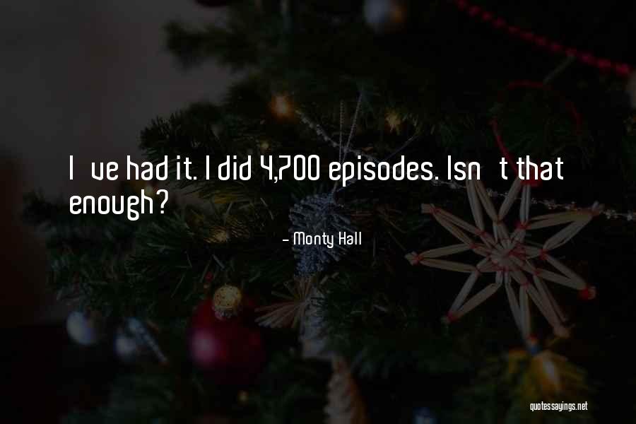 Tozu Dumana Quotes By Monty Hall Tozu Dumana Quotes By Monty Hall