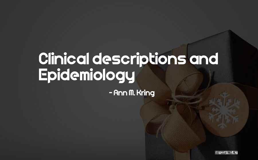 Trabajos Quotes By Ann M. Kring Trabajos Quotes By Ann M. Kring