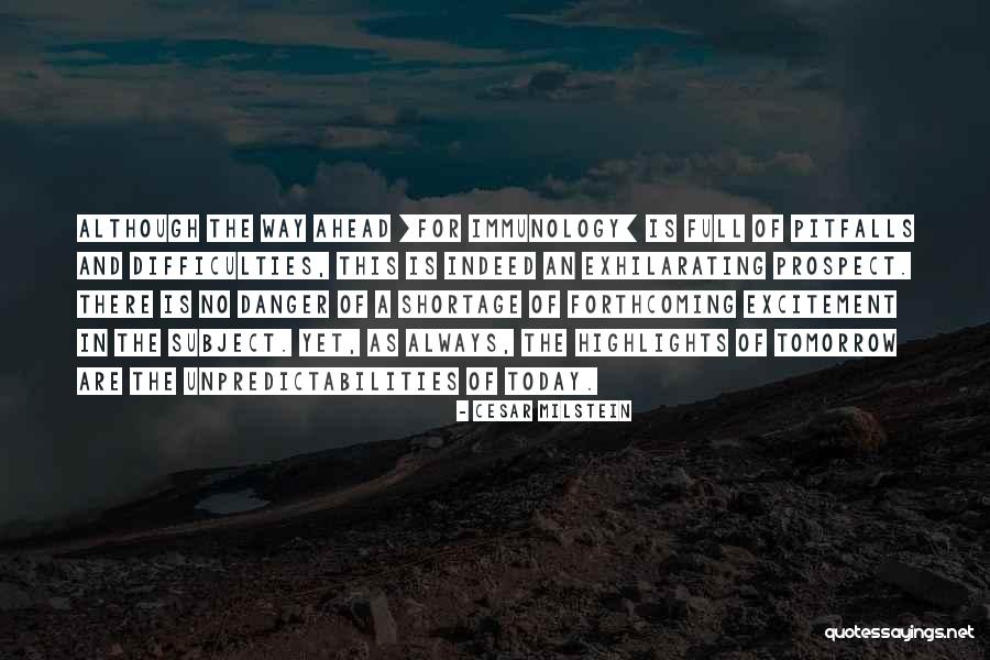 Trachette Levon Quotes By Cesar Milstein Trachette Levon Quotes By Cesar Milstein