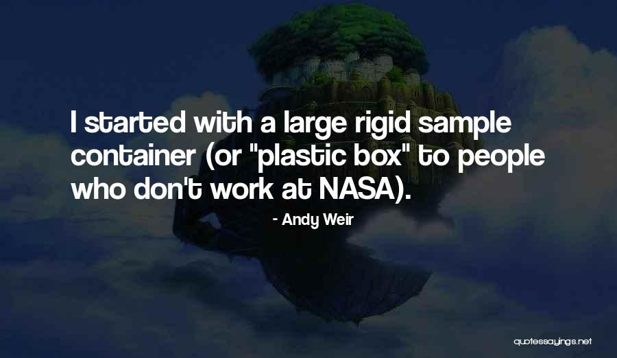 Tracia Lofdahl Quotes By Andy Weir Tracia Lofdahl Quotes By Andy Weir