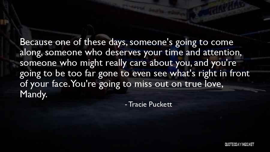 Tracie Puckett Quotes 897260