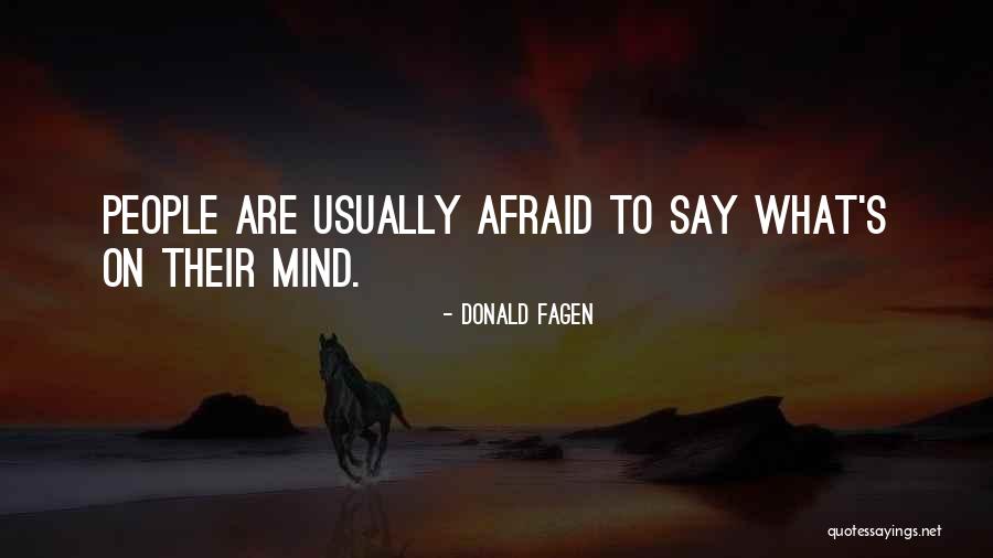 Tracina Enterprises Quotes By Donald Fagen