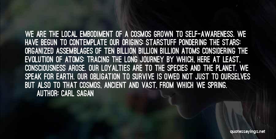 Tracing Quotes By Carl Sagan