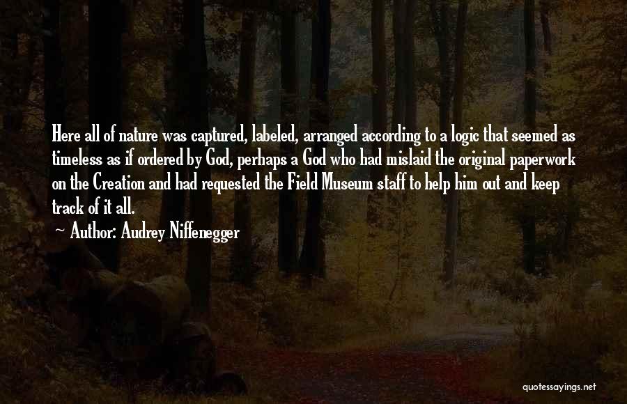 Track And Field Quotes By Audrey Niffenegger