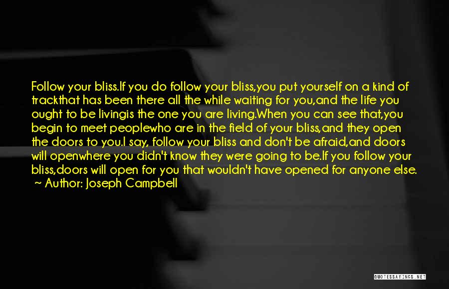 Track And Field Quotes By Joseph Campbell