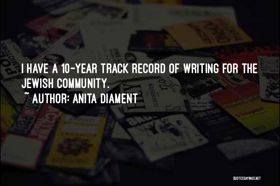 Track Quotes By Anita Diament