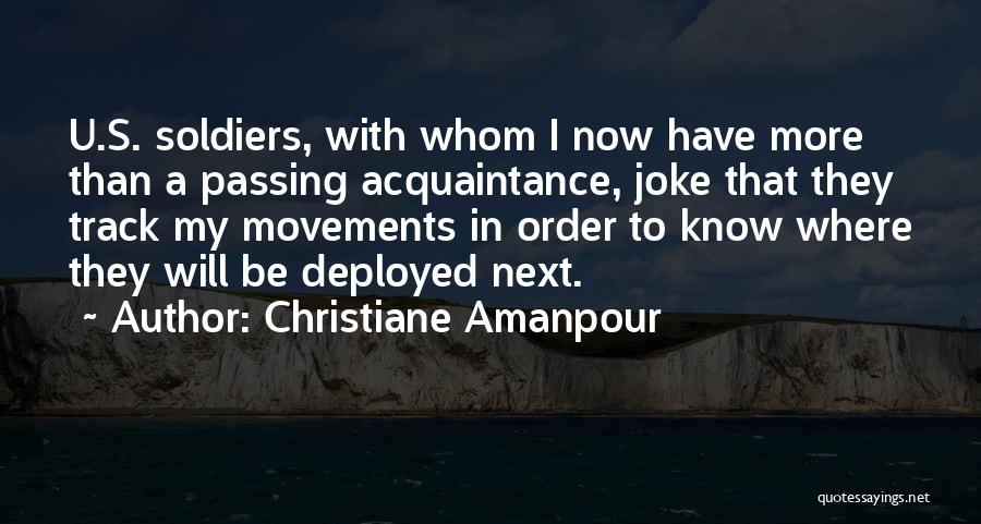 Track Quotes By Christiane Amanpour