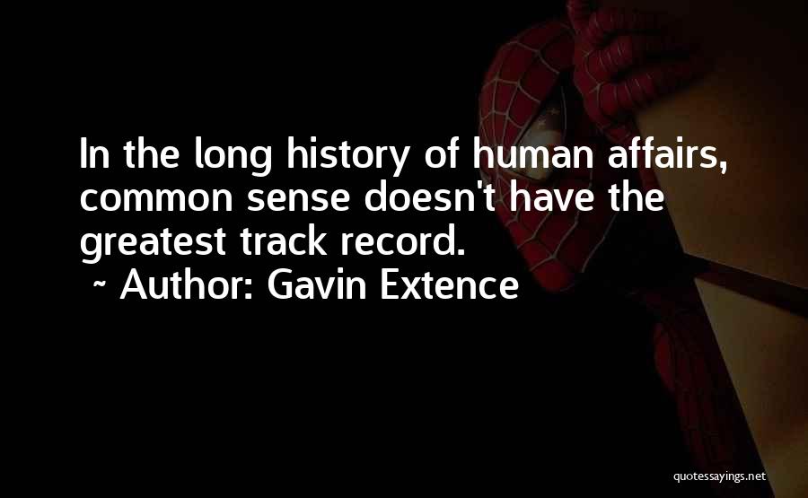 Track Record Quotes By Gavin Extence