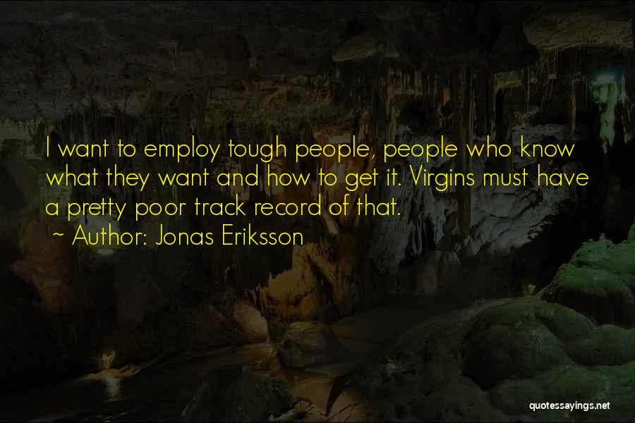 Track Record Quotes By Jonas Eriksson