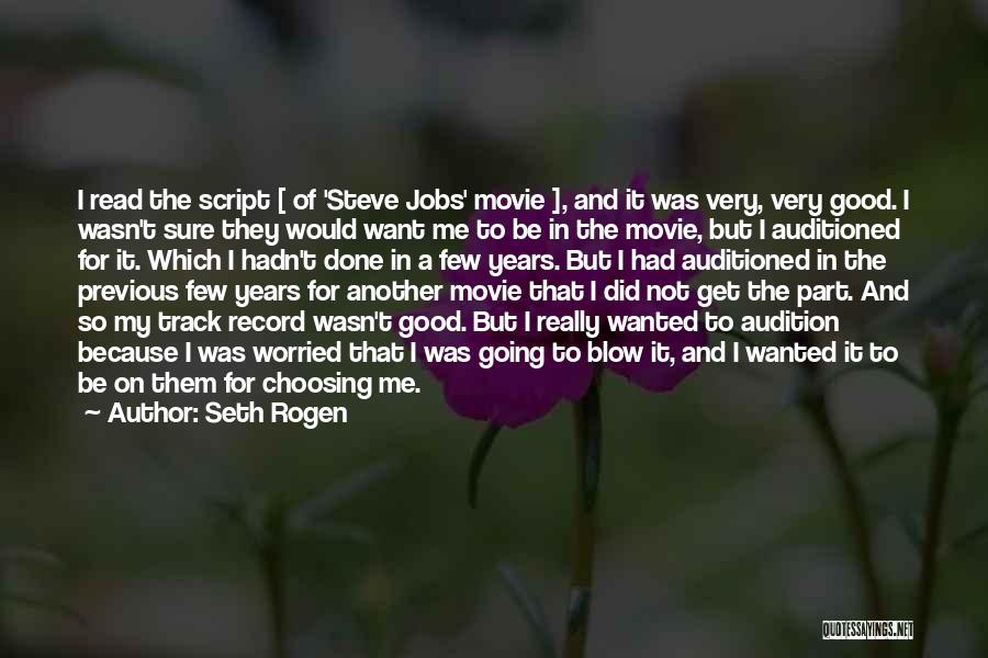 Track Record Quotes By Seth Rogen