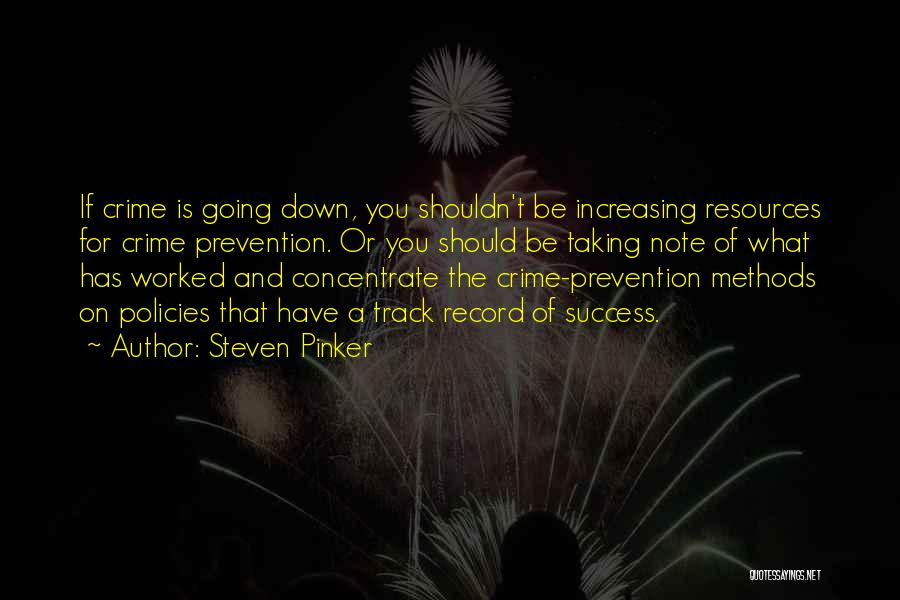 Track Record Quotes By Steven Pinker