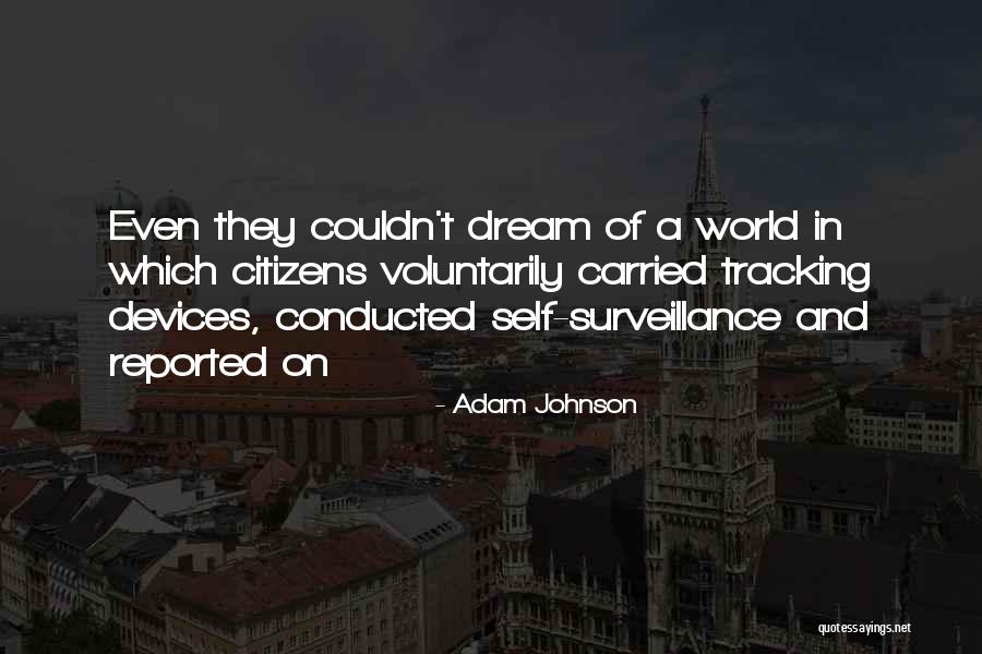 Tracking Quotes By Adam Johnson Tracking Quotes By Adam Johnson