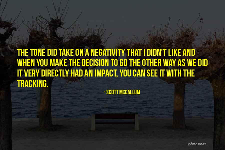 Tracking Quotes By Scott McCallum