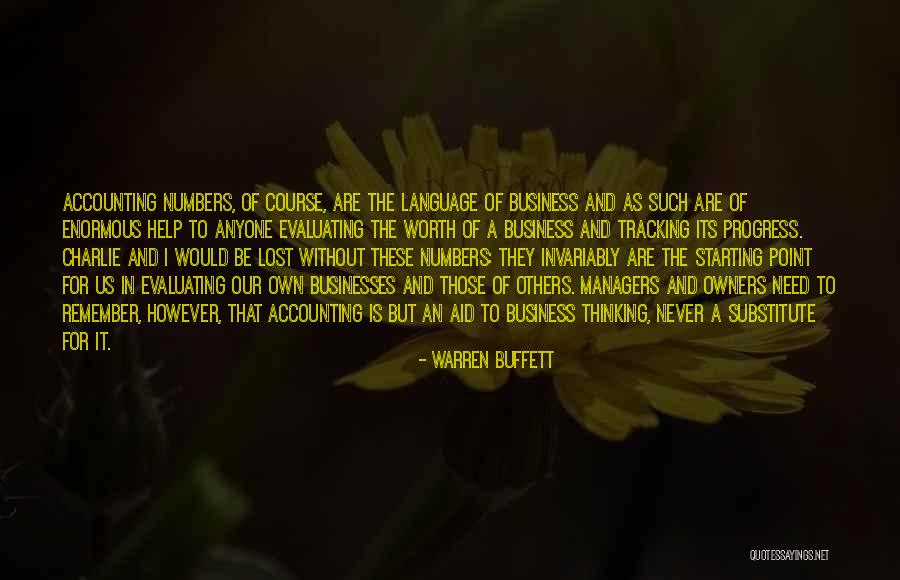 Tracking Quotes By Warren Buffett Tracking Quotes By Warren Buffett