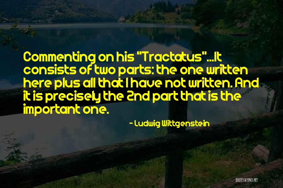 Tractatus Wittgenstein Quotes By Ludwig Wittgenstein Tractatus Wittgenstein Quotes By Ludwig Wittgenstein