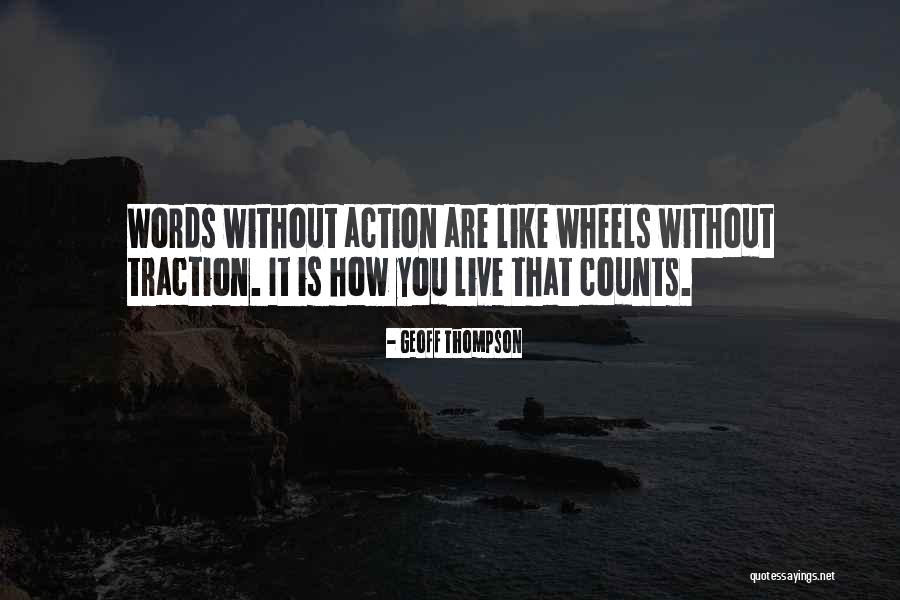Traction 7 Quotes By Geoff Thompson Traction 7 Quotes By Geoff Thompson