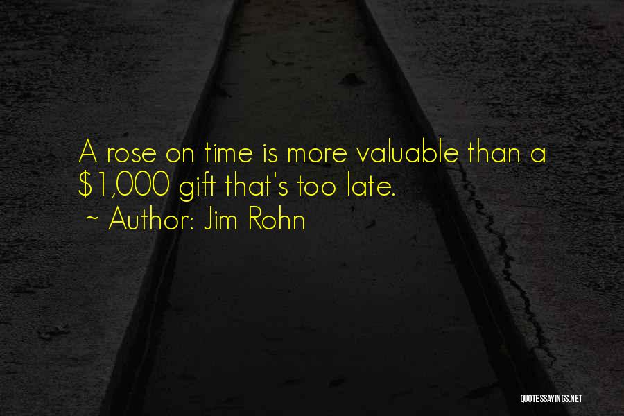 Traction Engine Quotes By Jim Rohn