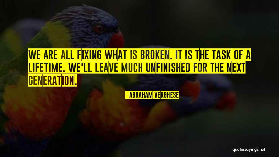Tractores Usados Quotes By Abraham Verghese Tractores Usados Quotes By Abraham Verghese