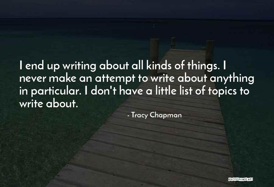 Tracy Chapman Quotes 895932