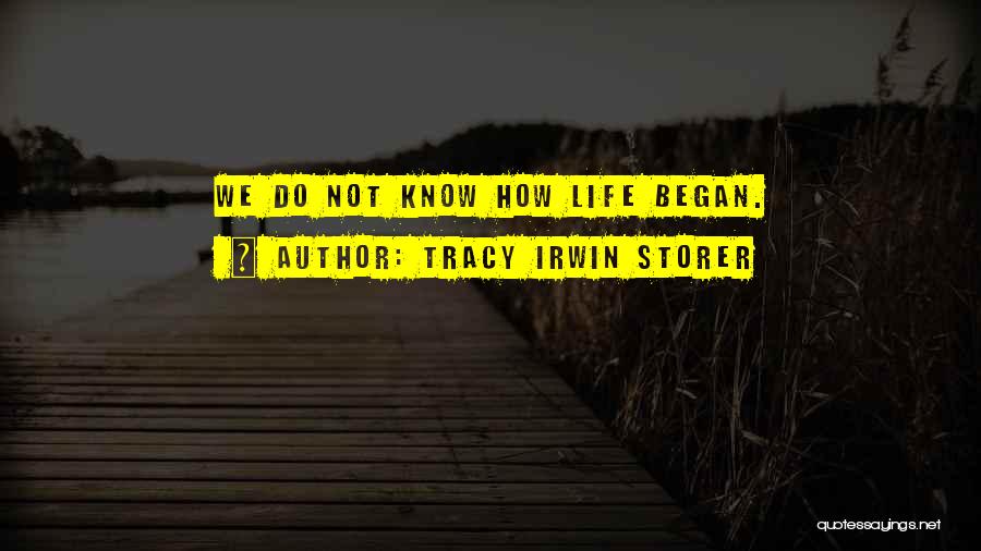 Tracy Irwin Storer Quotes 541301