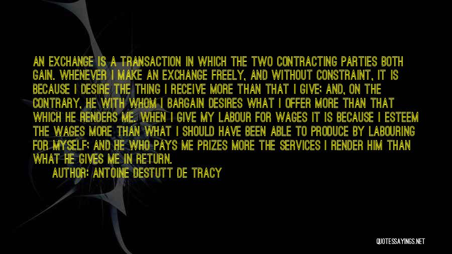 Tracy Quotes By Antoine Destutt De Tracy