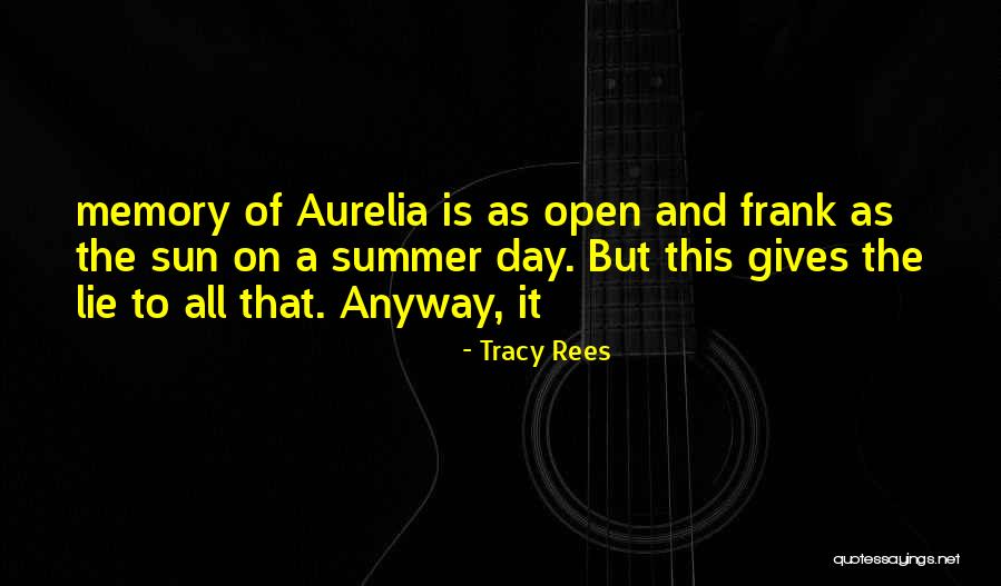 Tracy Rees Quotes 2156415 Tracy Rees Quotes 2156415