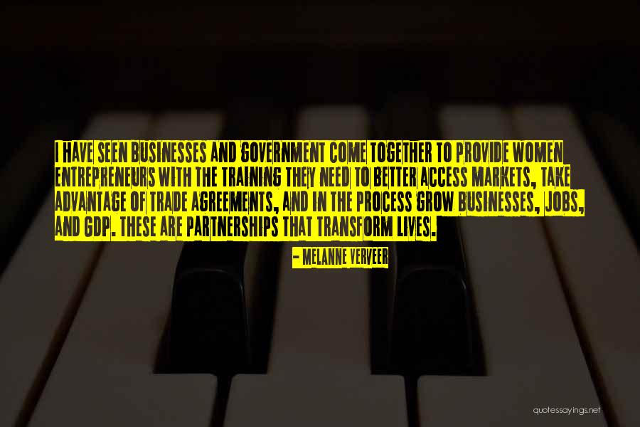 Trade Agreements Quotes By Melanne Verveer Trade Agreements Quotes By Melanne Verveer