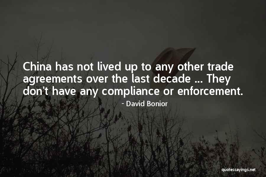 Trade Compliance Quotes By David Bonior Trade Compliance Quotes By David Bonior