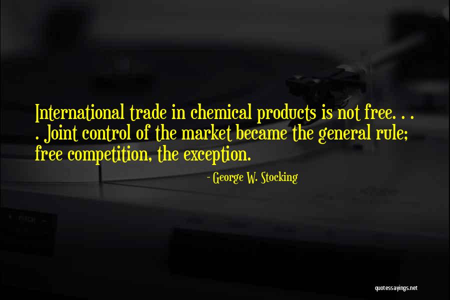 Trade In Quotes By George W. Stocking Trade In Quotes By George W. Stocking