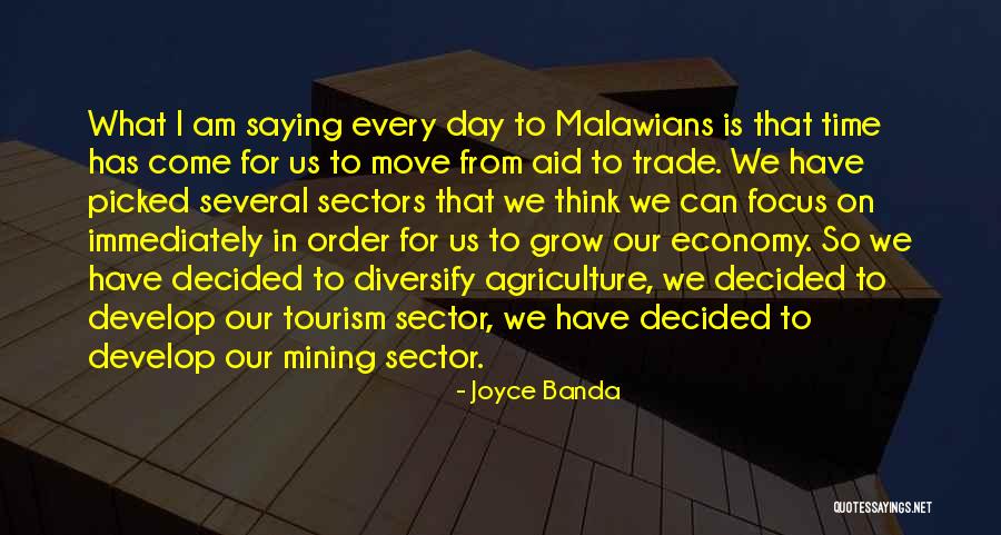 Trade In Quotes By Joyce Banda