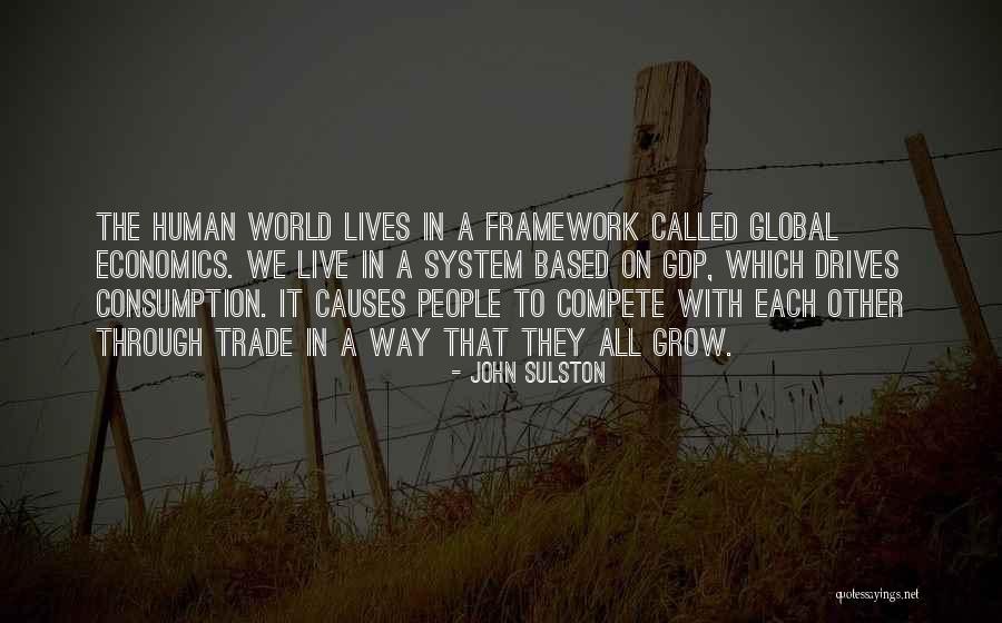 Trade Off Economics Quotes By John Sulston