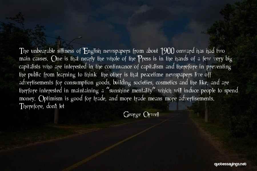 Trade Off Quotes By George Orwell