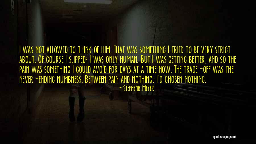 Trade Off Quotes By Stephenie Meyer