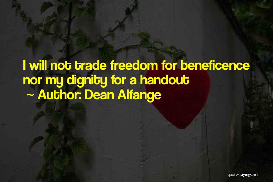 Trade Quotes By Dean Alfange