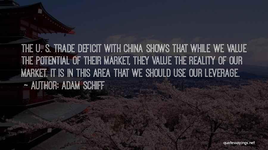 Trade With China Quotes By Adam Schiff