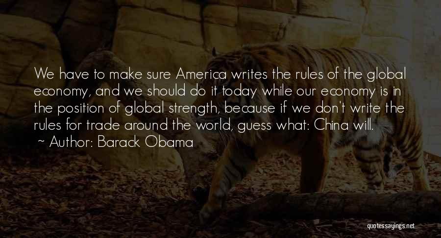 Trade With China Quotes By Barack Obama