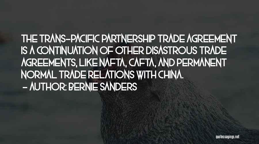 Trade With China Quotes By Bernie Sanders