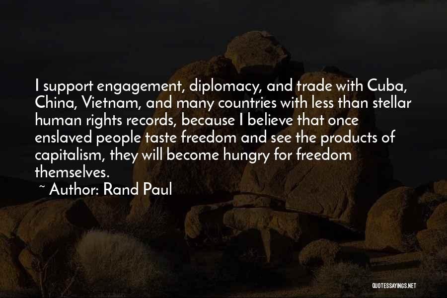 Trade With China Quotes By Rand Paul