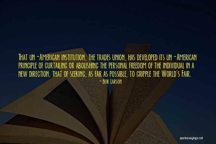 Trades Quotes By Erik Larson Trades Quotes By Erik Larson