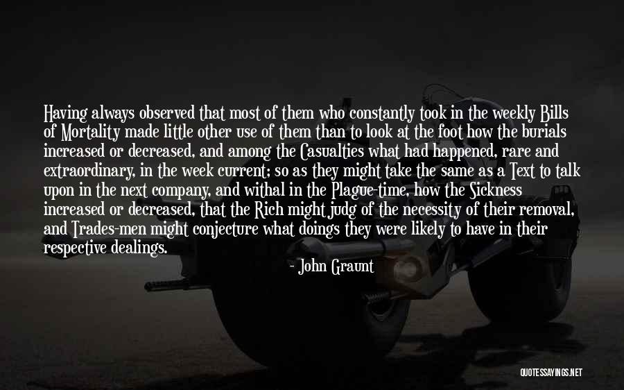 Trades Quotes By John Graunt Trades Quotes By John Graunt