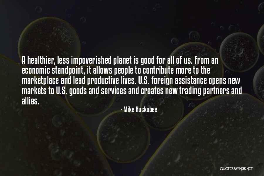 Trading Goods Quotes By Mike Huckabee