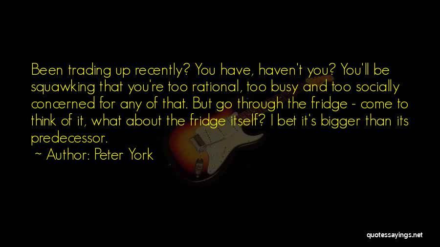 Trading Up Quotes By Peter York