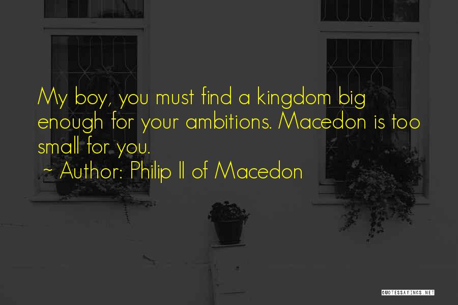 Tradita Quotes By Philip II Of Macedon