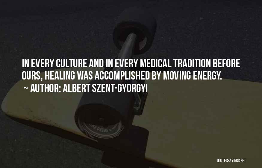 Tradition And Culture Quotes By Albert Szent-Gyorgyi