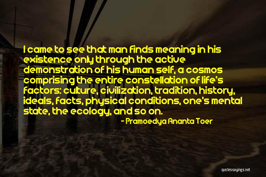 Tradition And Culture Quotes By Pramoedya Ananta Toer