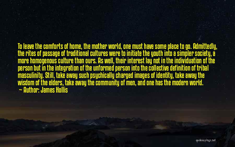 Traditional Culture Quotes By James Hollis