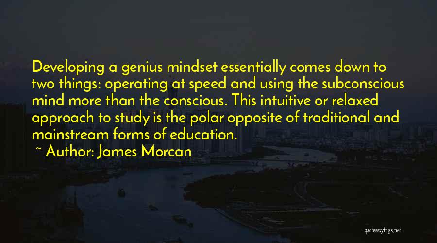 Traditional Education Quotes By James Morcan