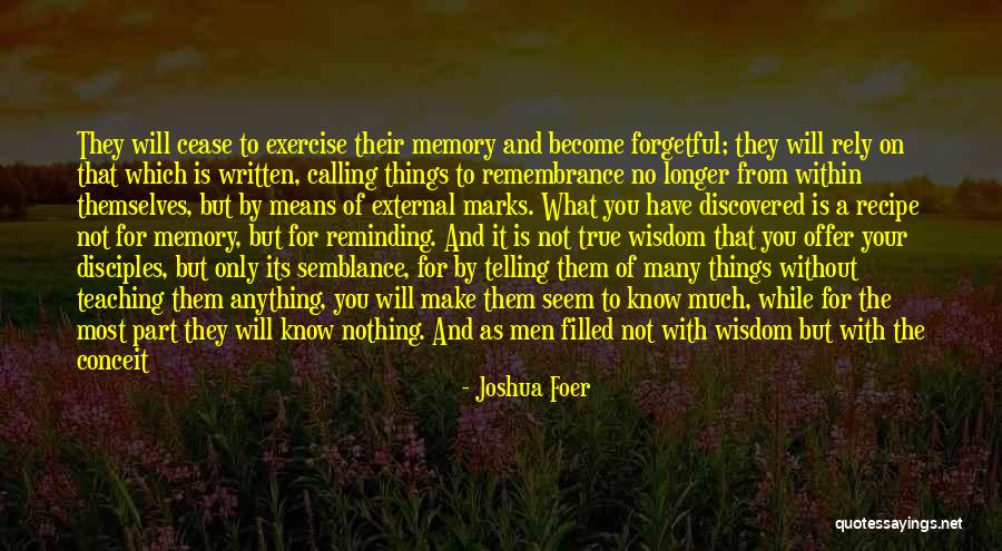 Traduccion Inspirational Quotes By Joshua Foer Traduccion Inspirational Quotes By Joshua Foer