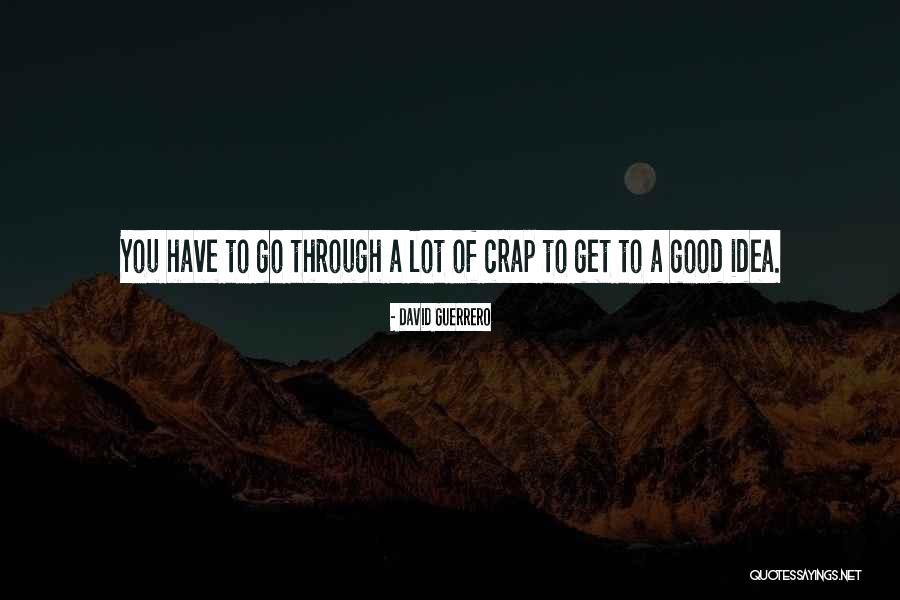 Traen Male Quotes By David Guerrero