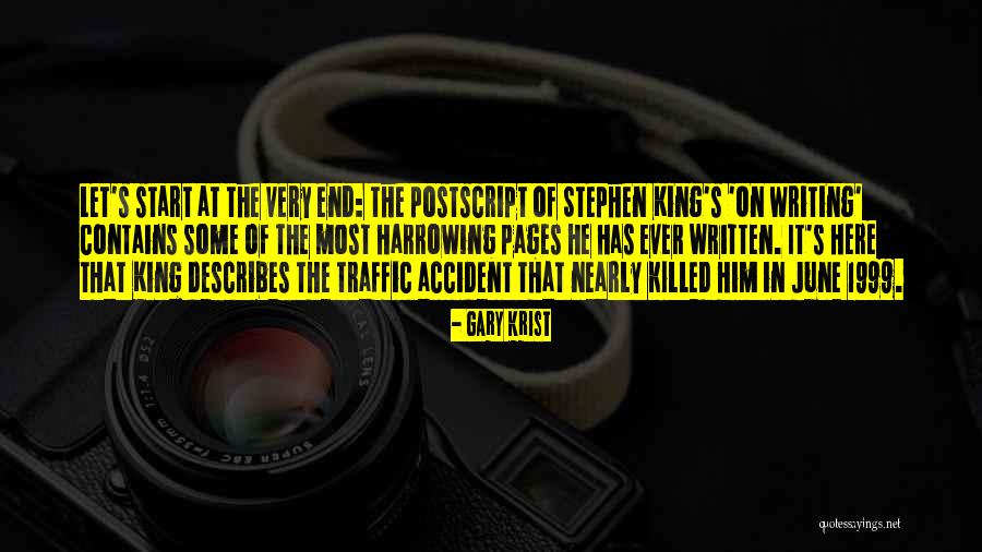 Traffic Accident Quotes By Gary Krist Traffic Accident Quotes By Gary Krist